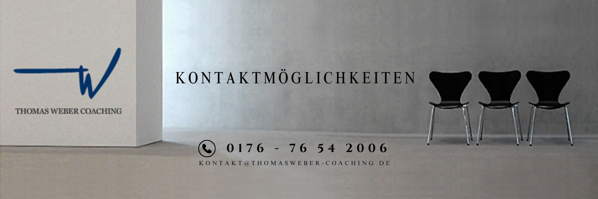 Die Kontaktm&ouml;glichkeiten zu Thomas Weber Coaching Frankfurt Wiesbaden Mainz